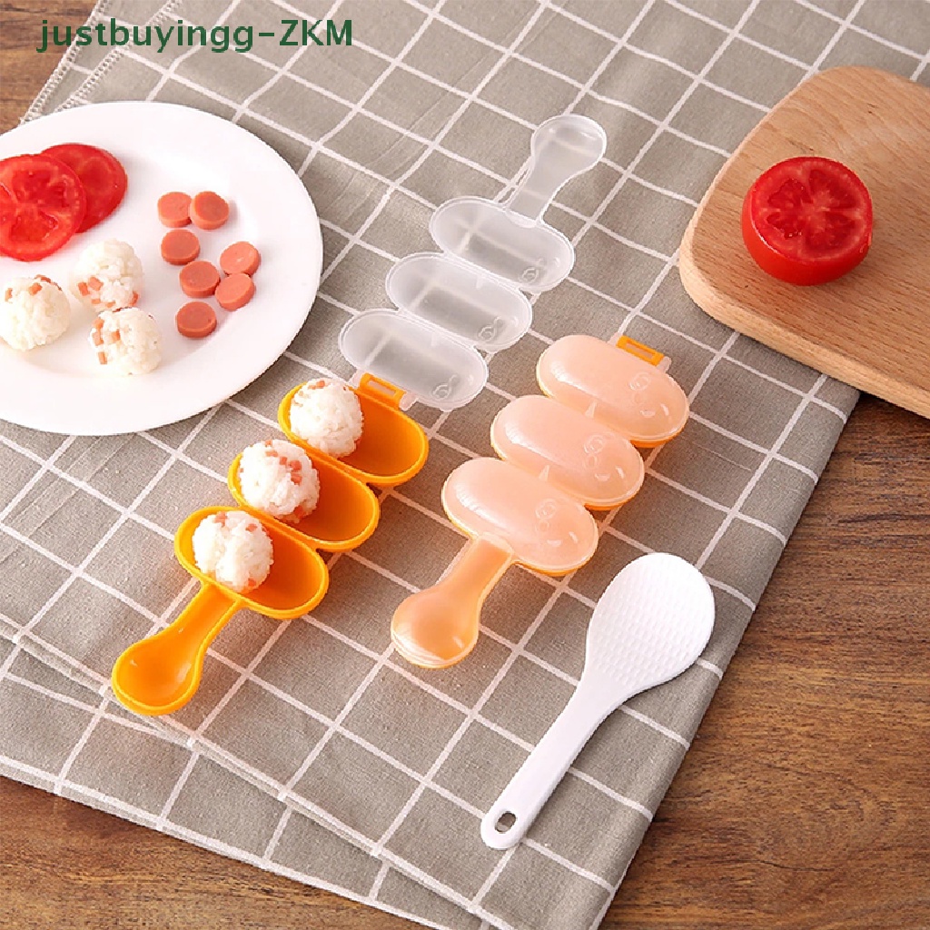 Alat Cetakan Pembuat Bola Nasi Sushi Daging Sayuran Mini DIY Untuk Dapur