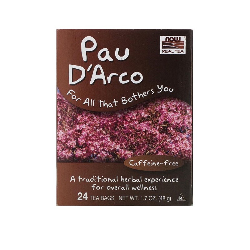 

Now Foods Pau D'Acro Tea ( Caffeine Free / Teh tanpa kafein )