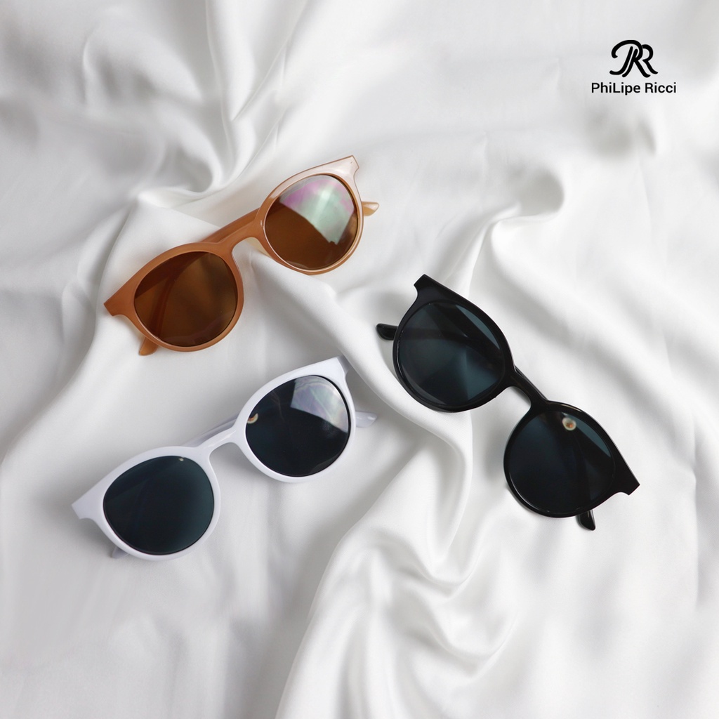 PhiLipe Ricci Kacamata Hitam Unisex Pria dan Wanita Sunglasses Polarized Anti Silau UV