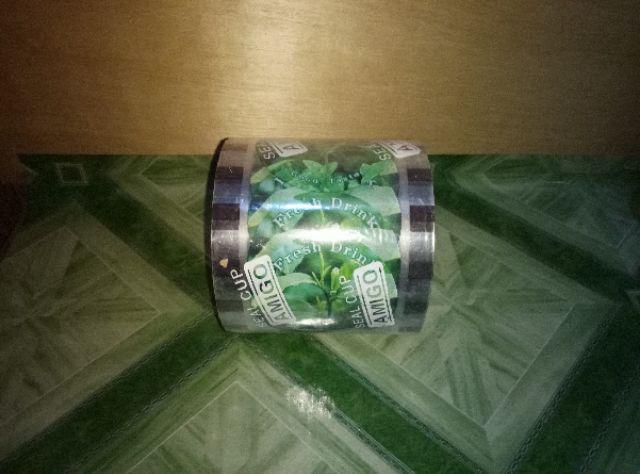 Lid Seal Cup Amigos Polos Dan Gambar Roll