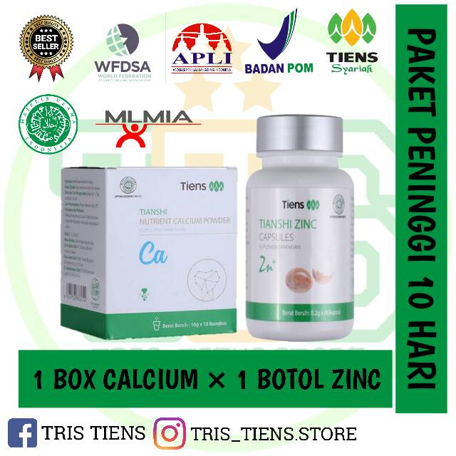 Peninggi Badan NHCP & Zinc Tiens