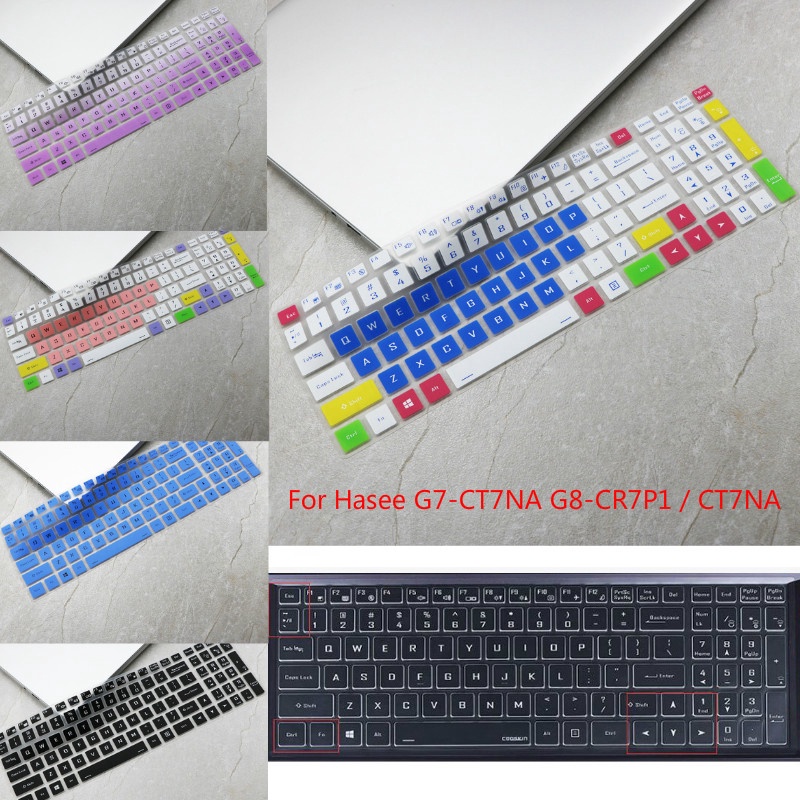 Casing Pelindung Keyboard Bahan Silikon Lembut Ultra Tipis Untuk Hasee G7-Ct7Na G8-Cr7P1 / Ct7Na