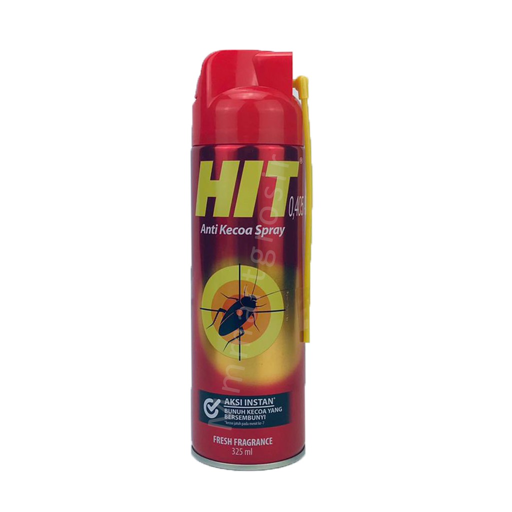 HIT ANTI KECOA SPRAY 325ML &amp; 150ML MERAH