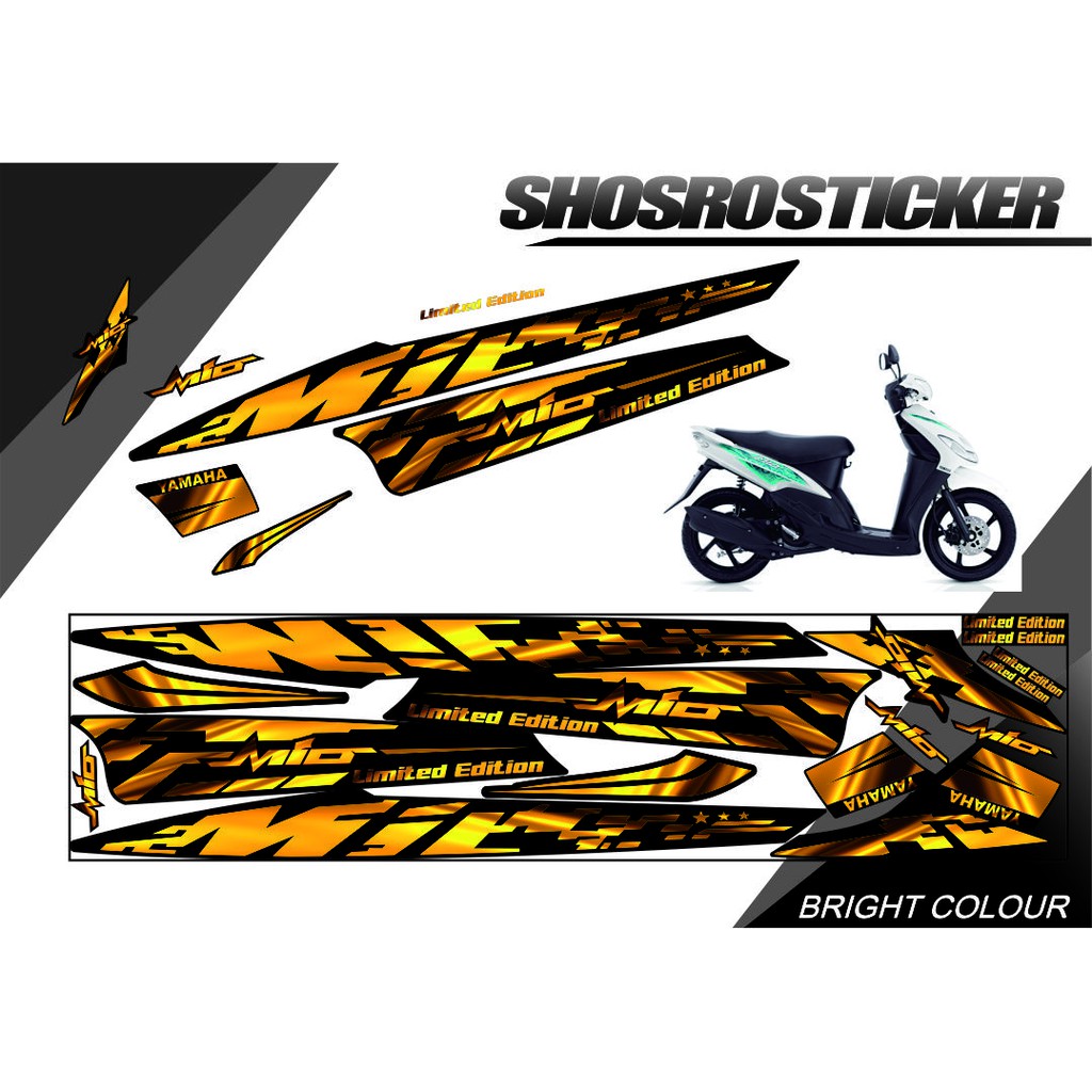 STRIPING ALL YAMAHA MIO MX MIO GOLD MIO SMILE STICKER