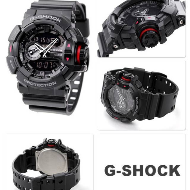 Jam Tangan Pria Casio Gshock GA400 Ori Autolight Aktif incl box