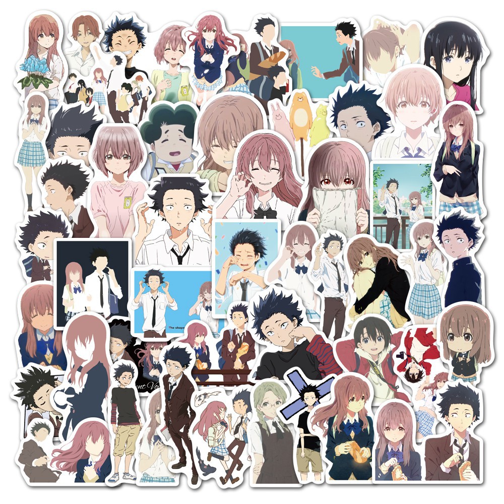 SV001 – Sticker / Stiker Anime Jepang A Silent Voice