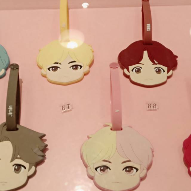 BTS POP UP STORE LUGGAGE BAG