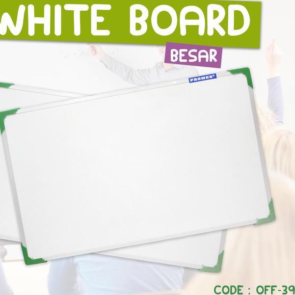 

❤[PROMO MURAH!!!]❤ White Board Besar Papan Tulis Gantung Ukuran 70X50 Cm (Off-38) harga bersaing