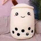 ✭ Boneka boba jumbo 60cm/boba milk tea isi padat buruan