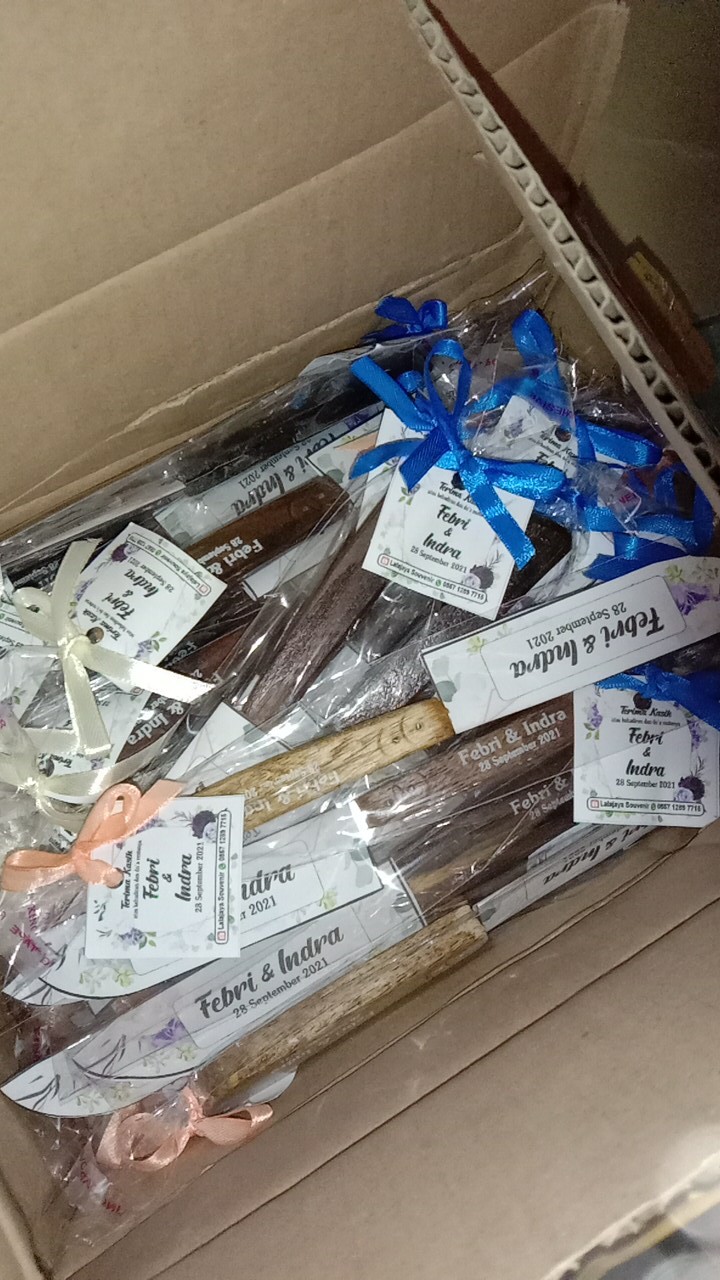 Isi 50bj Souvenir Pisau Dapur