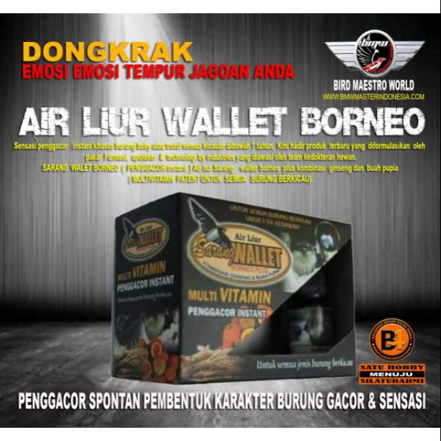 

Air liur walet borneo