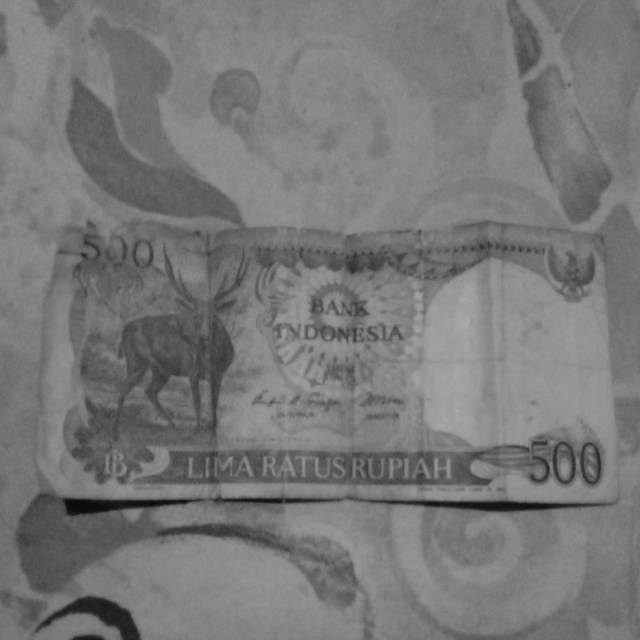 Uang Rp.500 kertas tahun 1988
