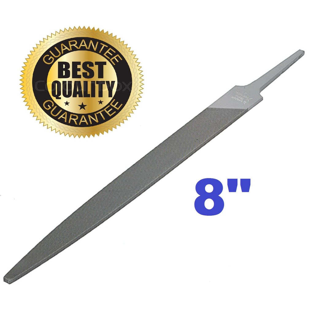 Kikir Besi Flat / Kikir Gepeng / Kikir Plat 8" Kasar USA