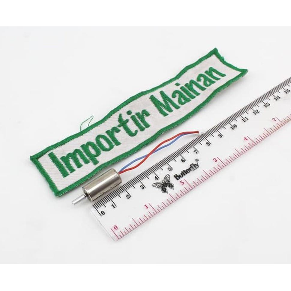 01 Micro Dc Motor Hubsan H122D Coreless Motor 1020 Kabel Merah Biru