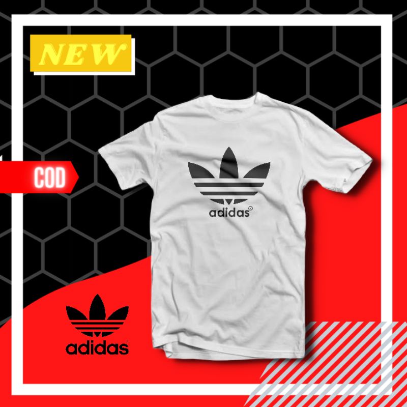 Kaos Baju Tshirt Premium Pria Distro Adidas Bisa COD