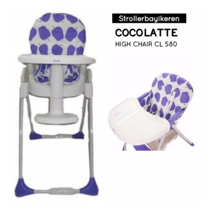 High Chair Cocolatte 580 W6pg Kursi Makan Bayi Cocolatte 580 W6pg Shopee Indonesia