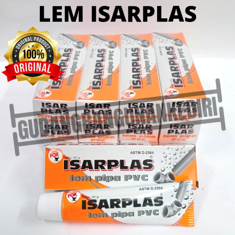 [ORIGINAL] Lem pipa PVC ISARPLAS / lem Isarplas / lem PVC