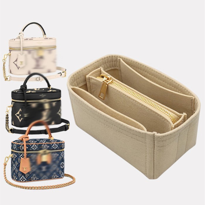 Felt Bag organizer for Vanity Bag / insert bag