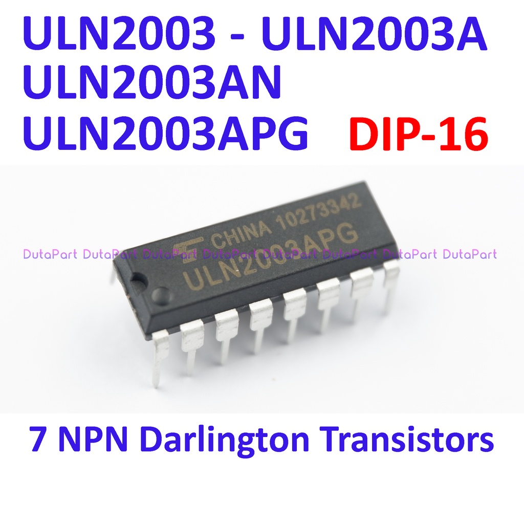 ULN2003AN ULN2003A ULN2003 ULN2003APG NPN Darlington Transistor DIP-16