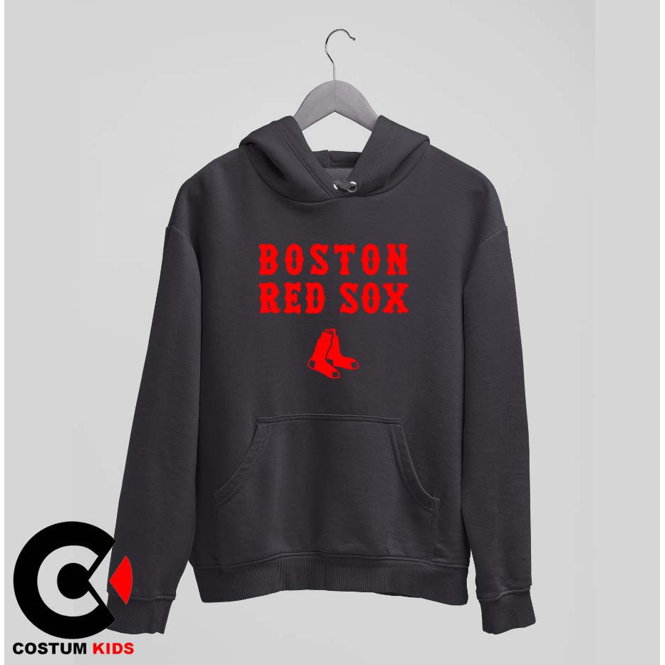 JAKET SWEATER HOODIE BOSTON RED SOX