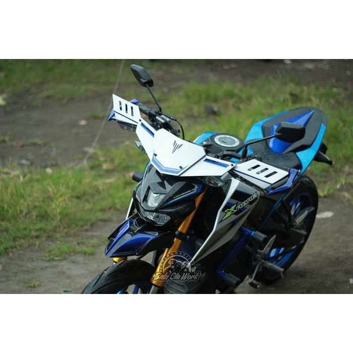 Turbular slider fighter dobel yamaha XABRE