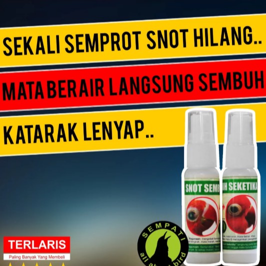 G014036 SNOT SEMBUH SEKETIKA MEREK SEMPATI OBAT SAKIT MATA KATARAK BENGKAK BERAIR MERAH PILEK CEGAH