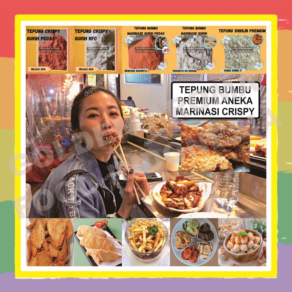 

Aneka Tepung 1Kg Marinasi Ayam Kfc Shihlin Biang Fried Chicken Tepung Crispy Taiwan Krispi Krispy Marinase Premium Enak Murah Halal Terbaik