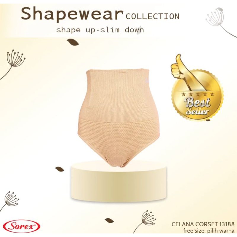 Sorex Shapewear collection celana korset corset Pelangsing Sorex CC 13188 setara M-XL