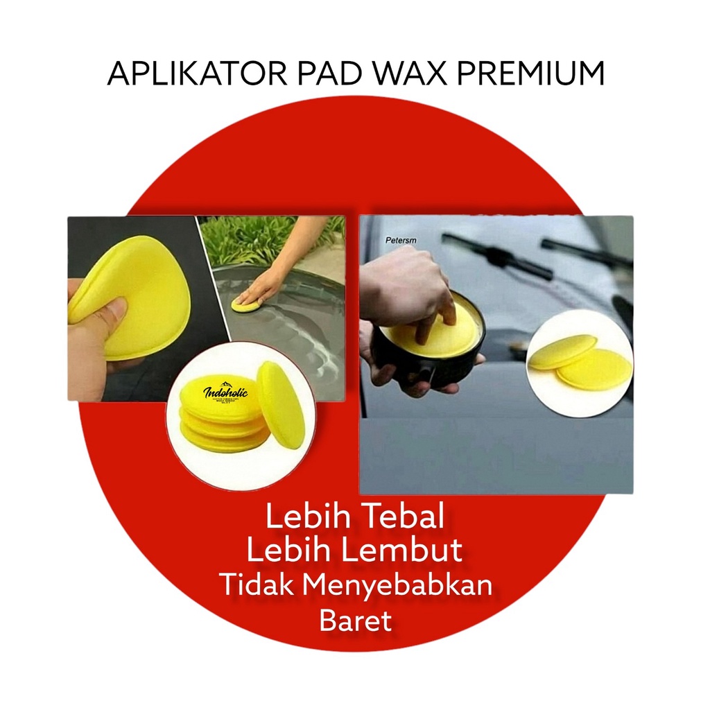 Applicator Pad / Busa Poles / Sponge / Sponge Applicator / Busa Wax Polish Compound