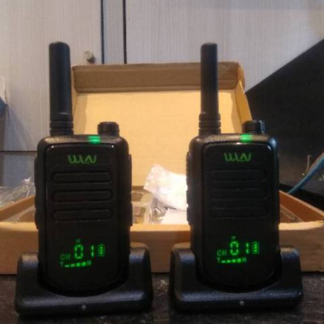 Walkie Talkie HT WLN KDC100 Two-Way Radio KD-C100 ( isi 2 pcs)