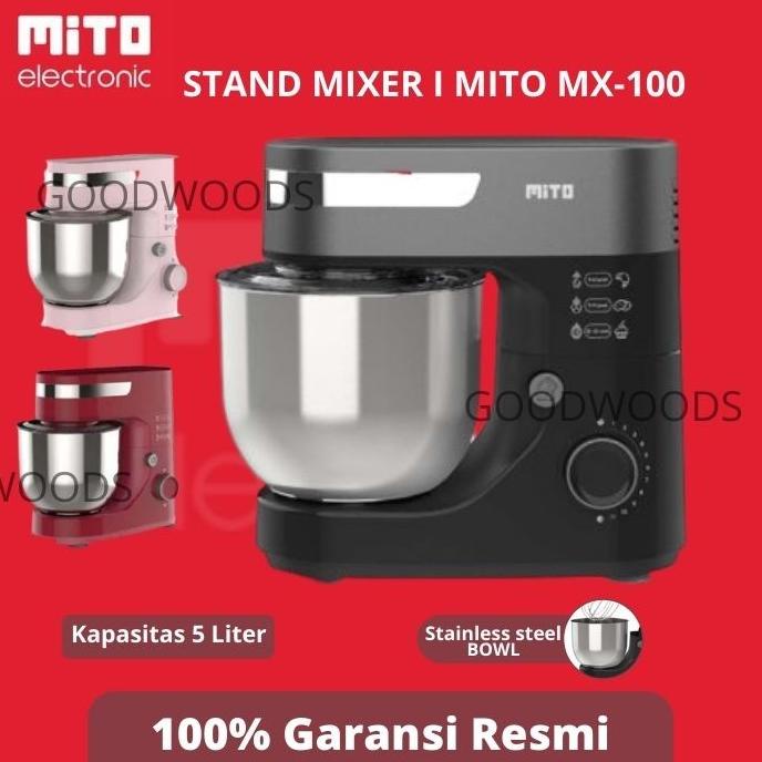 TERBARU Stand Mixer MX100 MITO 5 liter