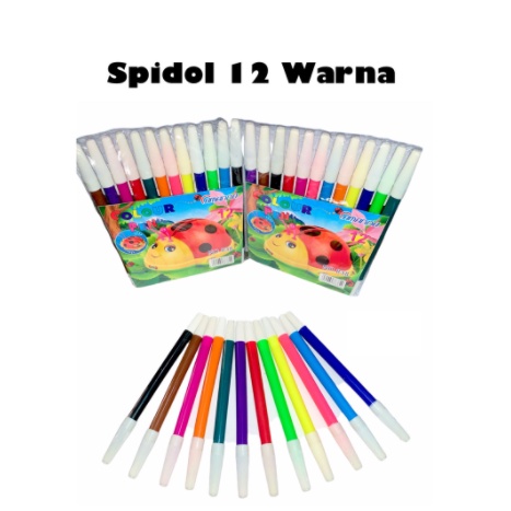 

Set Spidol isi 12 pcs / Spidol Warna / Spidol Kecil 12 Warna 838 Colour Pen