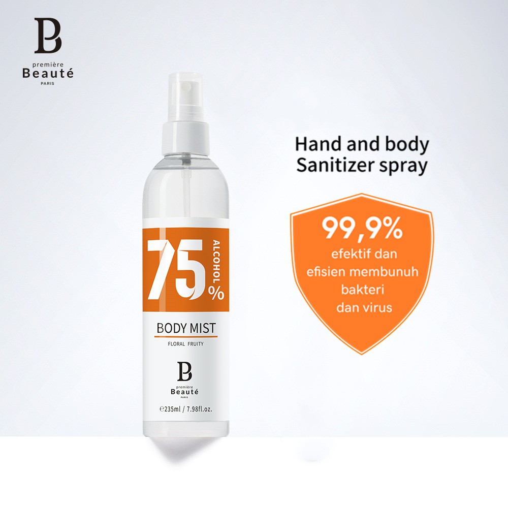 

Premiere Beaute 75% Alkohol Antiseptik Hand Sanitizer 235ml Disinfectant Spray Reseller Bundle