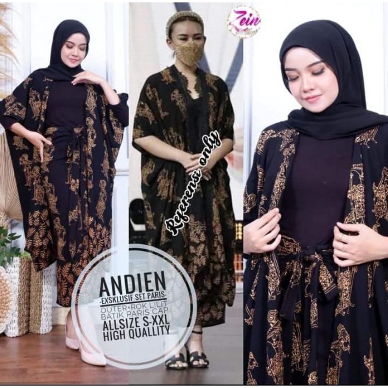 andien set dan andin set " outer dan rok exclusive