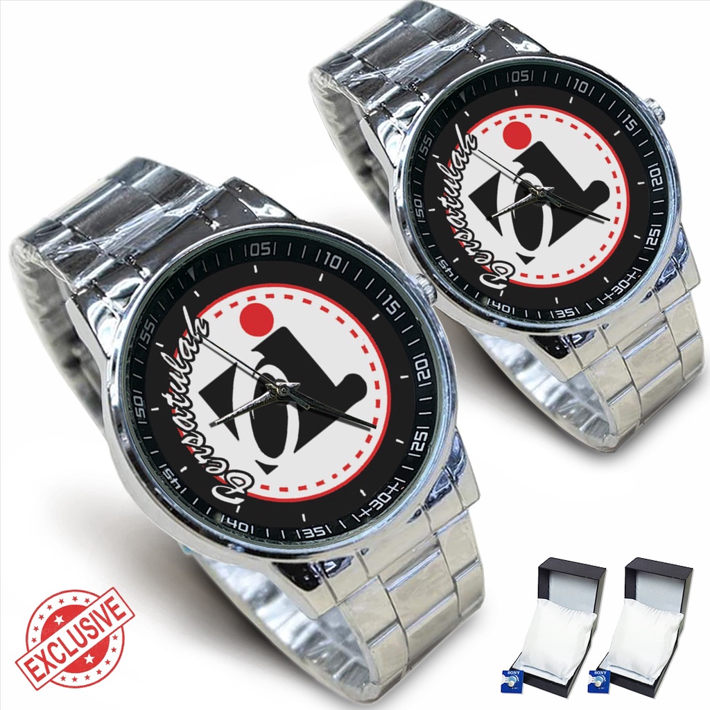 Jam Tangan Rantai Couple ORANG INDONESIA - 2 (Mantul)