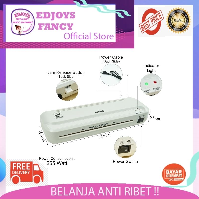 

Joyko Mesin Laminasi Mesin Laminating roll Joyko Laminating Machine LM-05