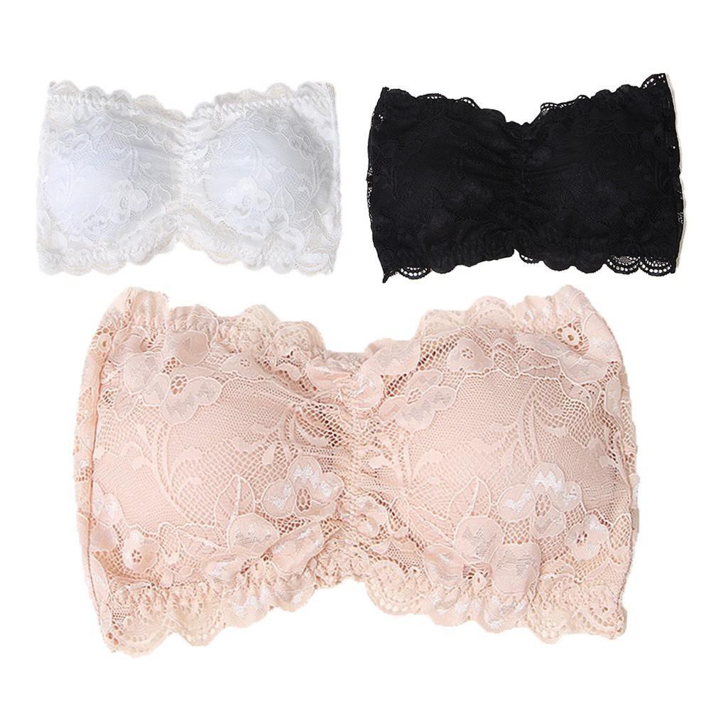 MurmerOfficial B026 Bra Crop Top Kemben Bandeau Sexy Tanpa Tali Pakaian Dalam Wanita BH Busa Import