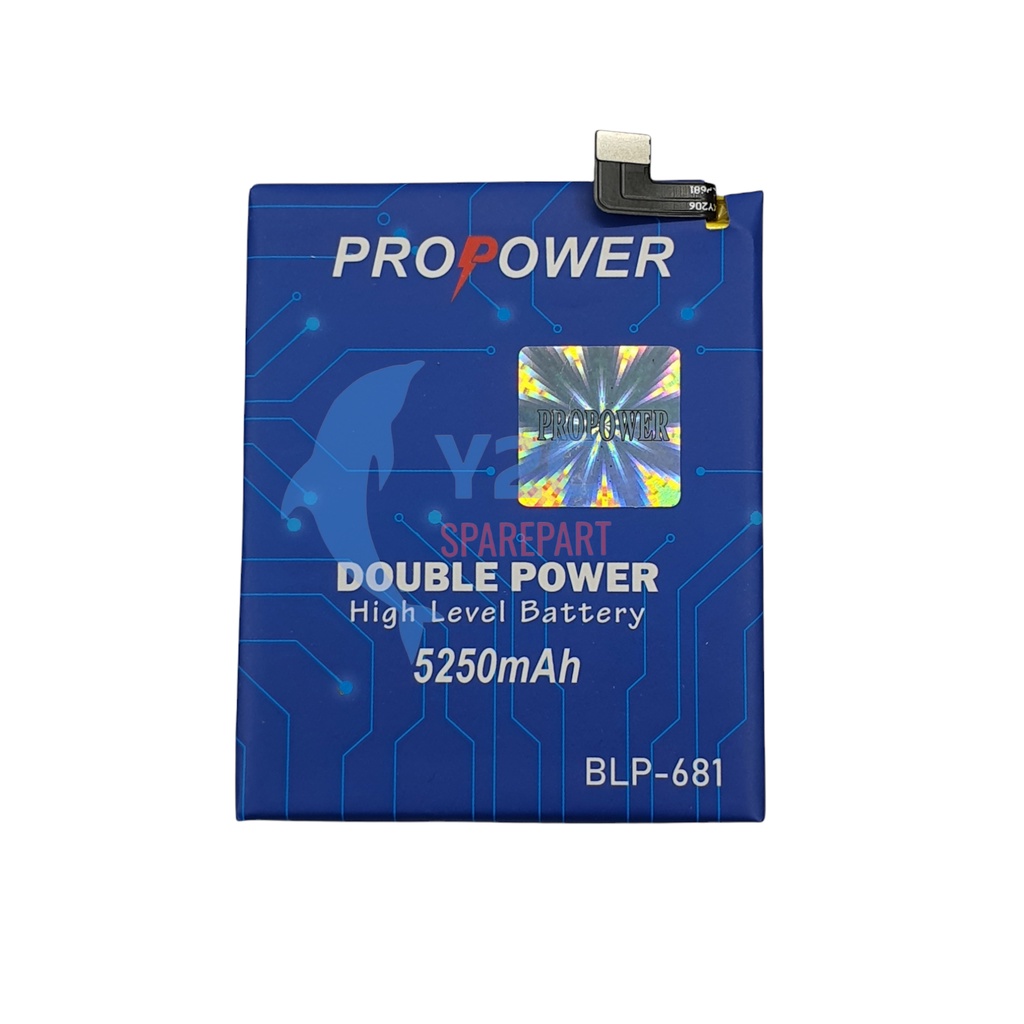 BATERAI OPPO F9 / BLP681 DOUBLE POWER PROPOWER / BATREI BATRAI BATRE BATERE