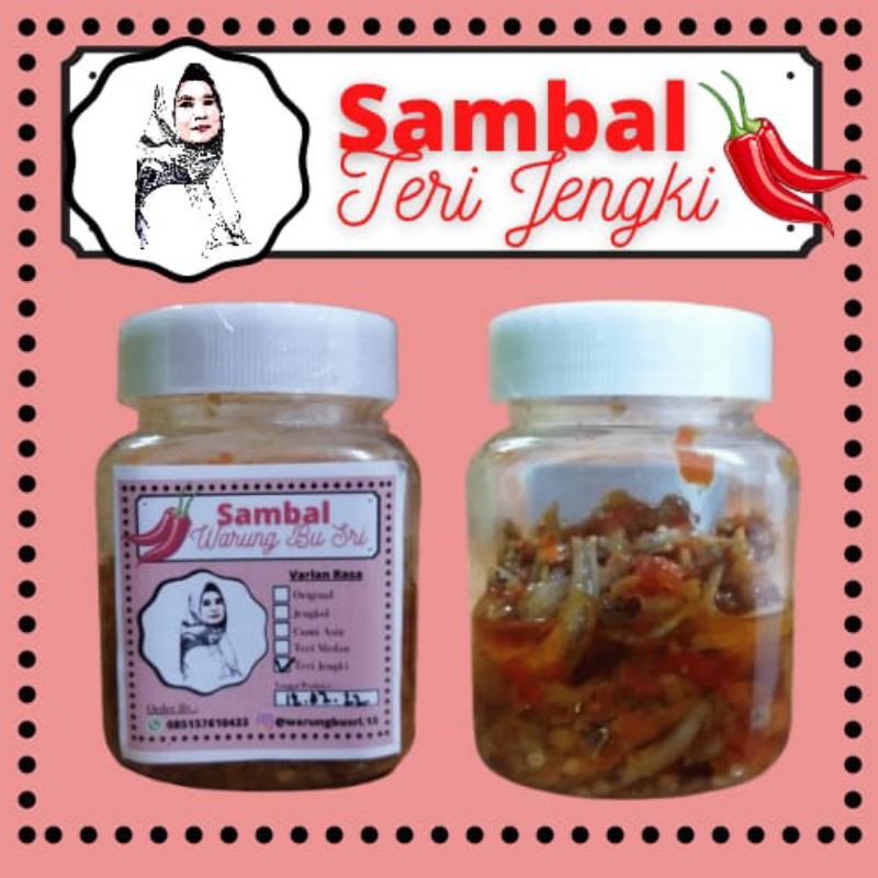 

Sambal Warung Bu Sri (Teri Jengki)