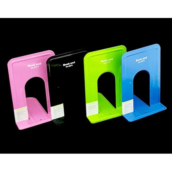 

Penyangga Buku/ Book End Besi 7,5 Inch (Isi 2 Pcs)