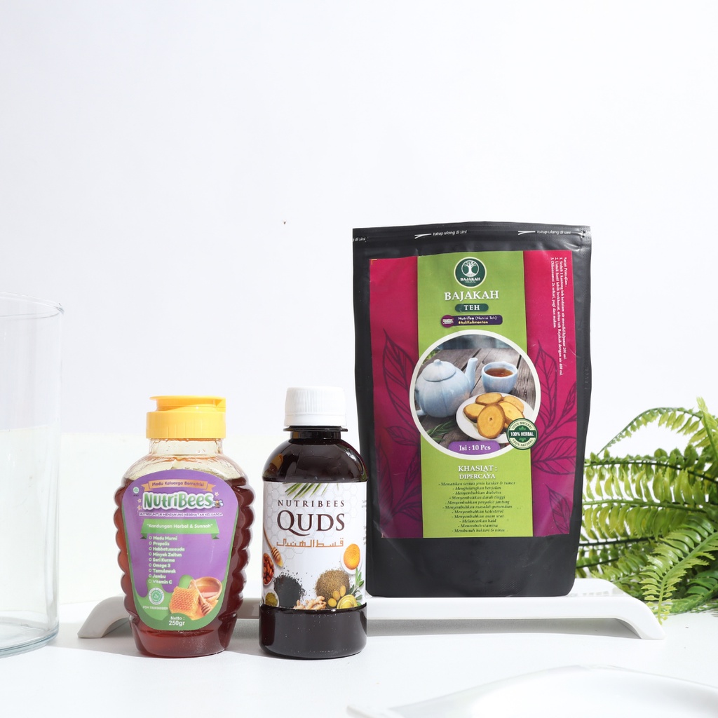 

Nutribees Bundling (Nutribees 1+ Quds 1 + Bajakah 1) Pcs