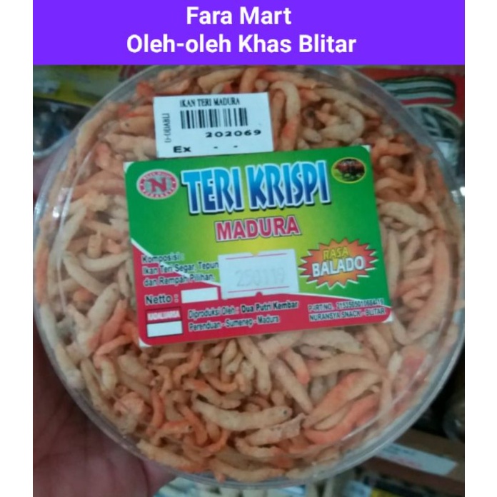 

Teri Crispy Balado Asli Madura