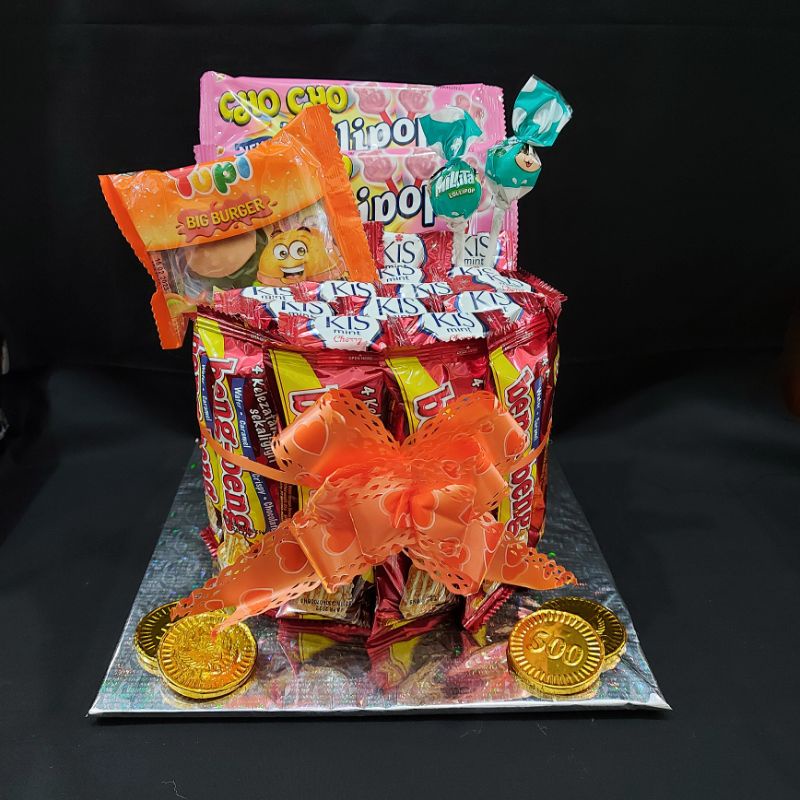 snack cake / snack ulang tahun / snack tower / kue ulang tahun