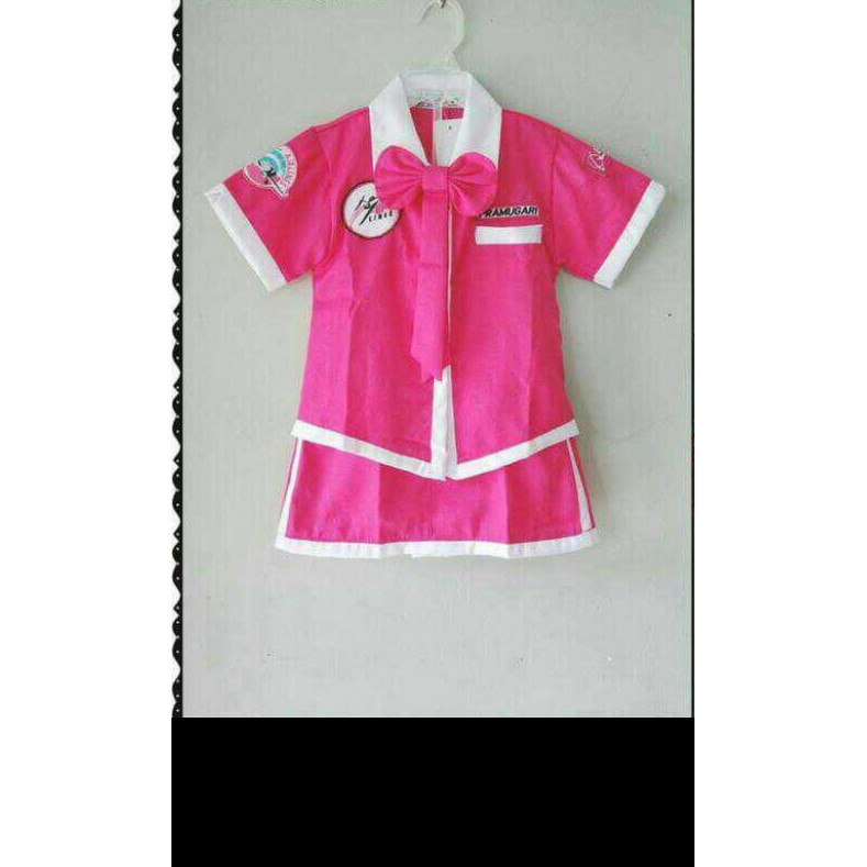 Baju profesi pramugari u/ anak perempuan