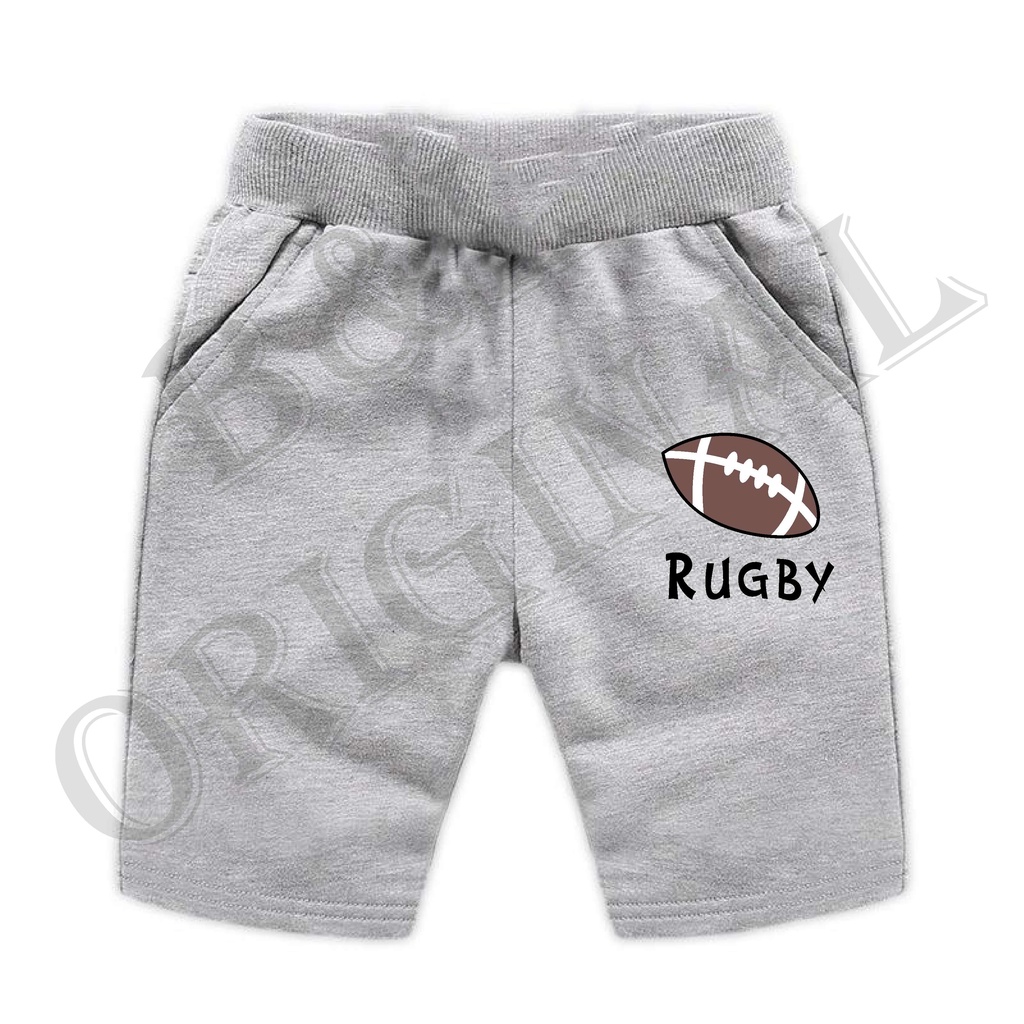 BS/COD/CELANA PENDEK RUGBY ANAK ANAK 1-7 TAHUN//REALPIC//GOOD QUALITY