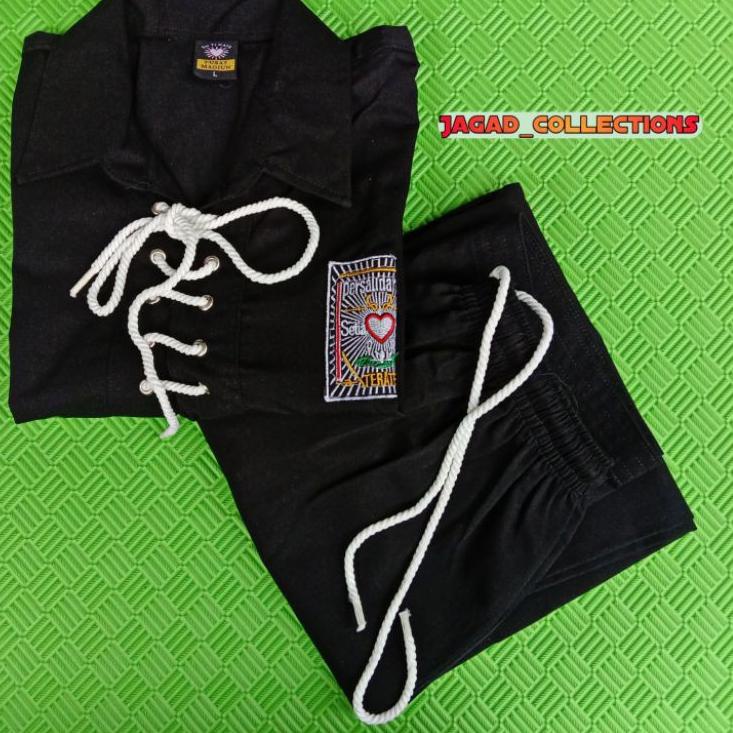 Terbagus.. (COD) Seragam Silat PSHT/Baju Silat Warga PSHT (Sakral plus Komprang)