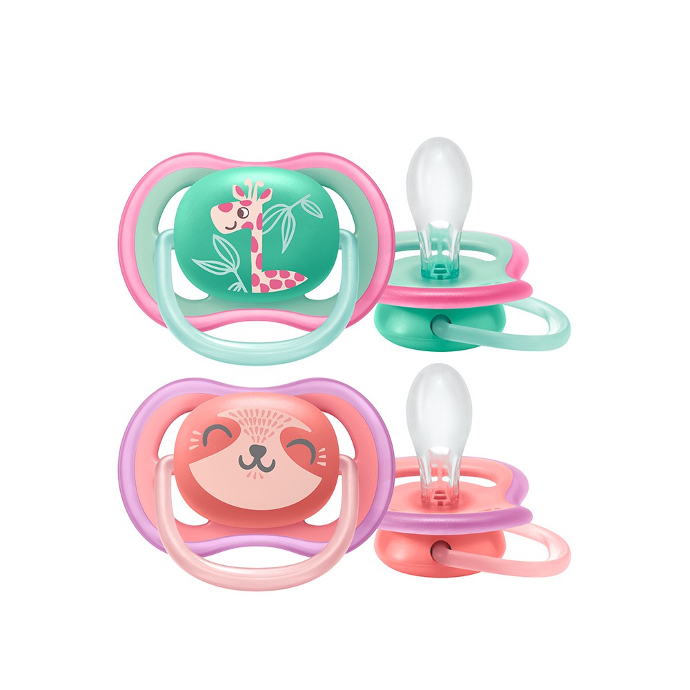 Philips Avent Soother Air Deco 18m+ SCF349/10 / Dot Bayi Isi 2pcs/pack 18m+ (Tersedia varian karakter)