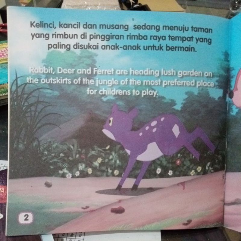 Buku Paket Isi 4 Seri Fabel Budi Pekerti