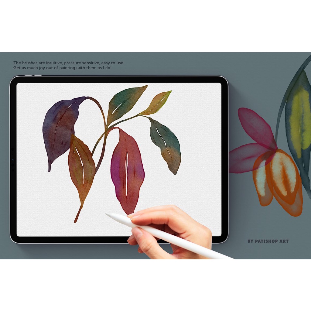 Procreate Brush - Essential Watercolor Made Easy Procreate Brush