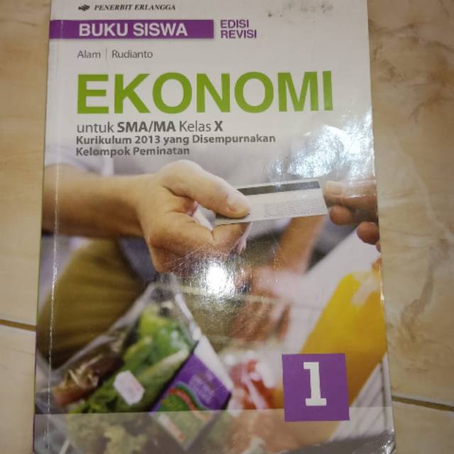 BUKU EKONOMI ERLANGGA KELAS X SMA